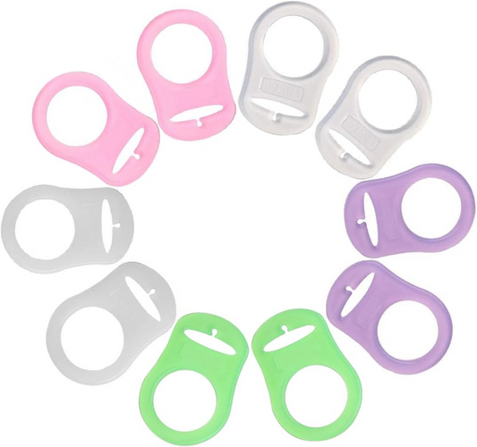 TADIPRI pacifier chain clips x 10