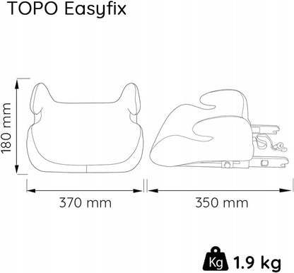 NANIA eASYFIX Sitzerhöhung Gruppe III / 22-36kg