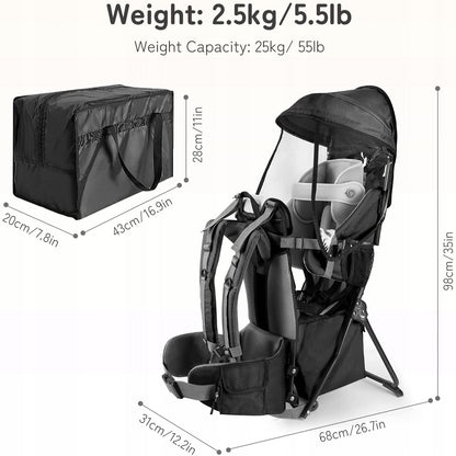 BESREY KRAXE Babytrage für Wanderungen, 6-36 Monate