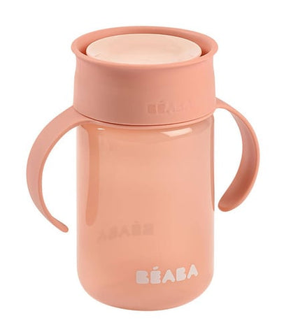 Béaba 360°-Trinklernbecher pink 340 ml 12m+