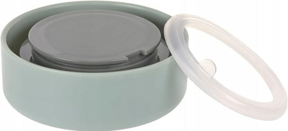 LASSIG Food Jar TERMOS OBIADOWY stal nierdzewna 315 ml, zielony termos obiadowy z pokrywką