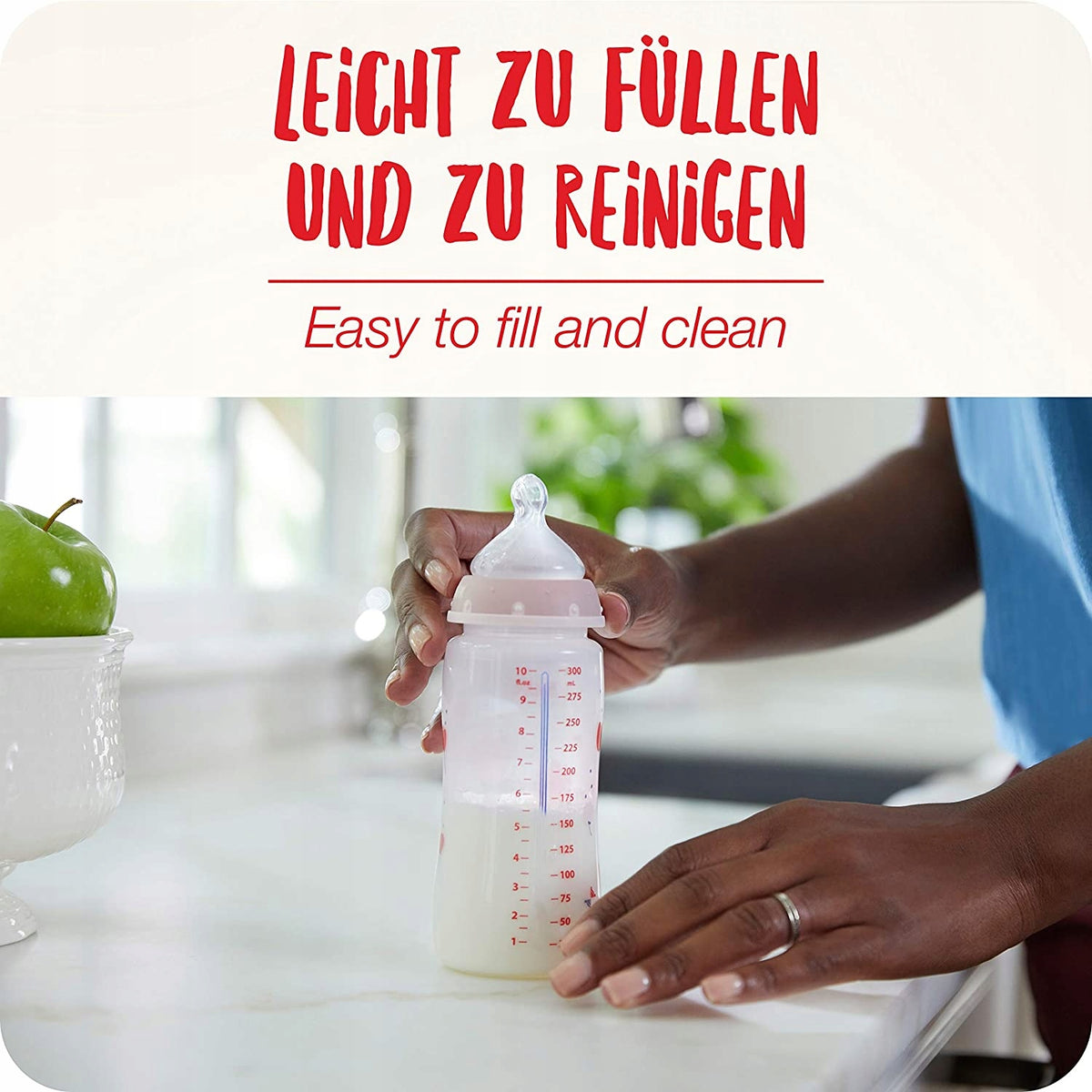 NUK No Colic zestaw butelek 3x 300 ml 0-6 - zdjęcie 6