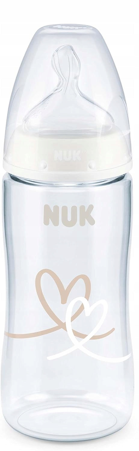 NUK First Choice+ 0-6 m FLASCHE 300 ml mit Temperaturanzeige
