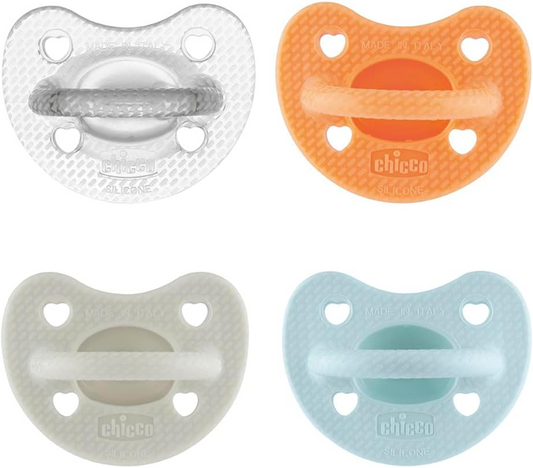 CHICCO PhysioForma soothing silicone pacifiers x4