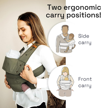 MARSUPI 2.0 ergonomische Babytrage S/M 3,5 - 15 kg