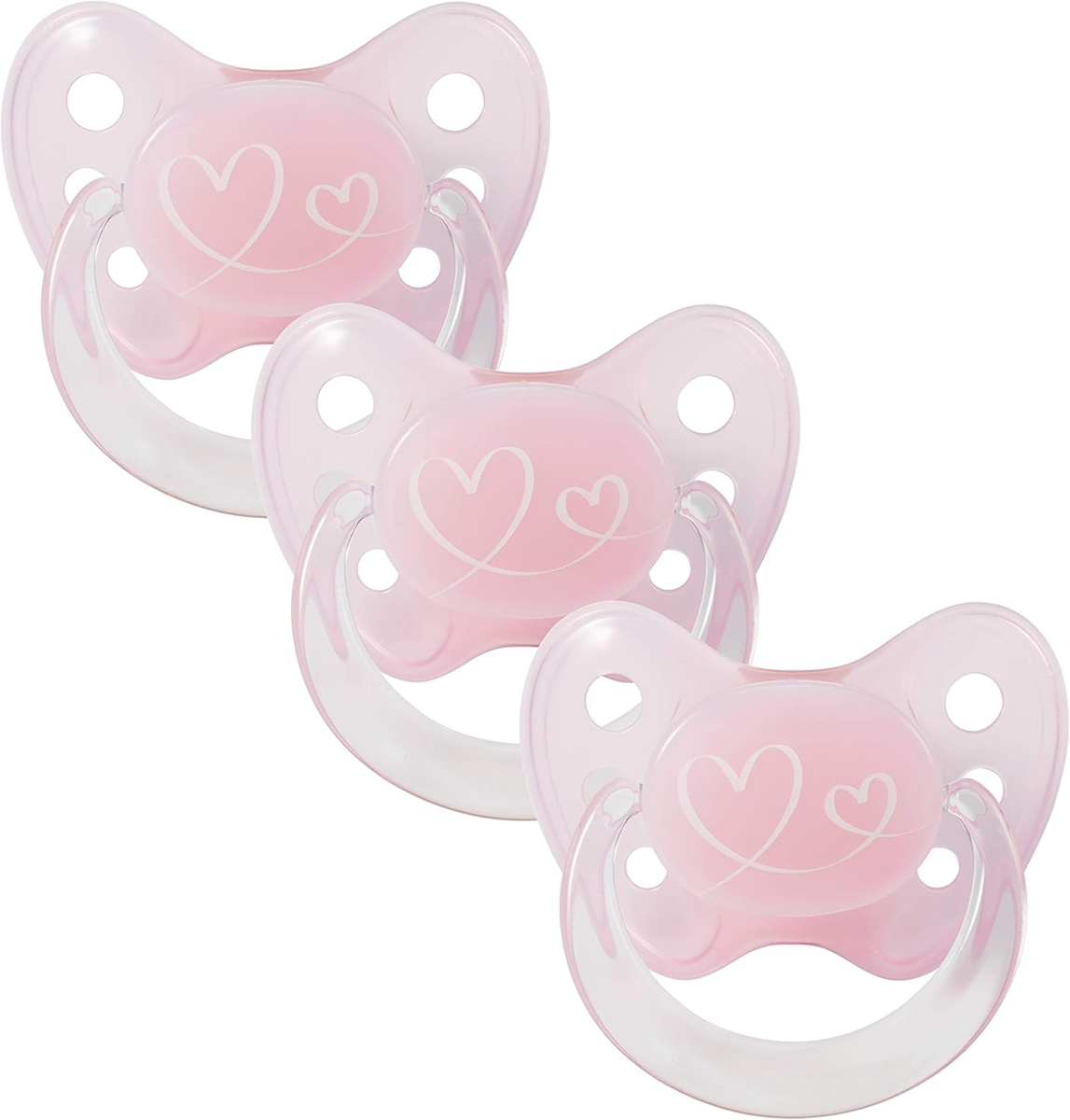 DENTISTAR Silikonschnuller 3er-Pack 0-6 Monate