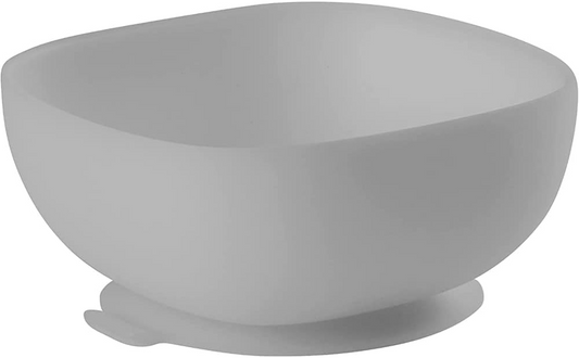 BEABA silicone bowl with suction cup