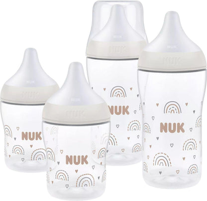 NUK Perfect Match Rainbow Starterset Flaschen 150 / 260 ml 3m+