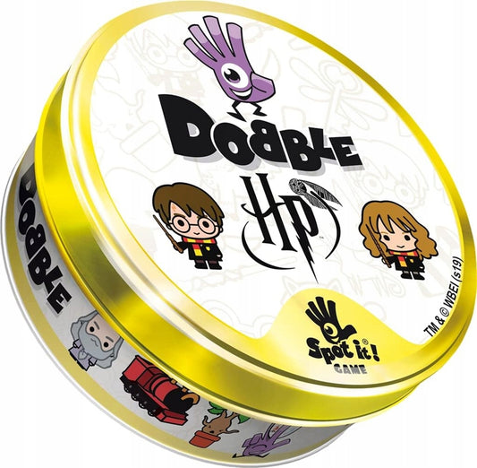 ZYGOMATIC Dobble 55 Karten + Metalldose HARRY POTTER