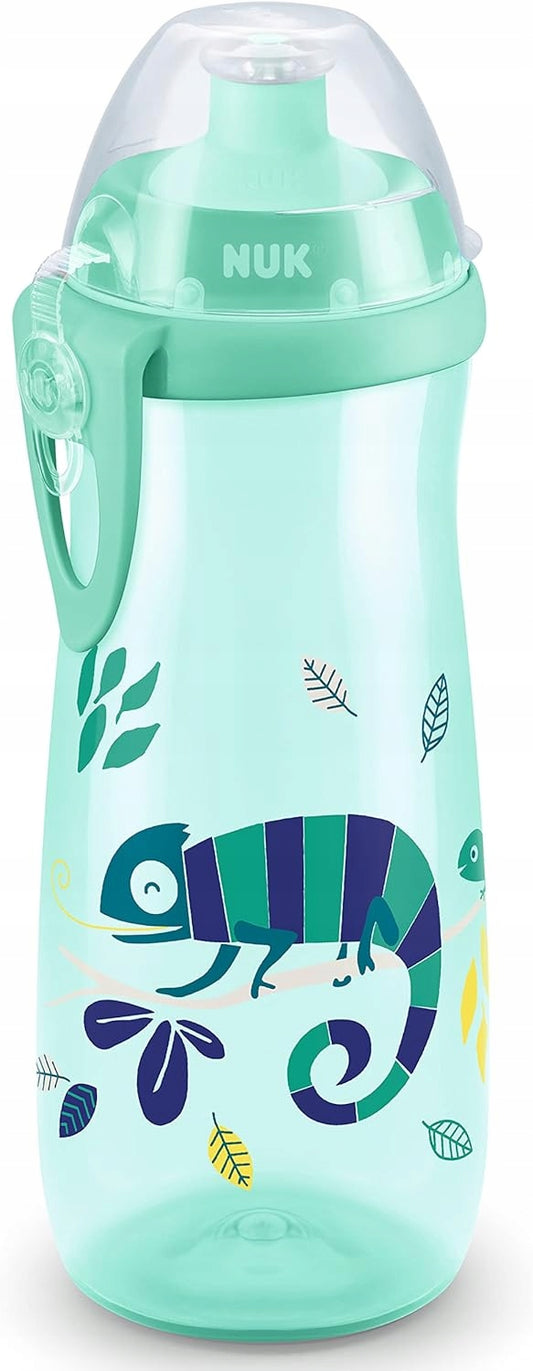 NUK Sports Cup TRINKFLASCHE 24m+ Push-Pull-Tülle 450 ml CHAMÄLEON-EFFEKT