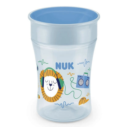 NUK Magic Cup auslaufsicherer Trinklernbecher mit 360°-Mundstück 230 ml 8 m+