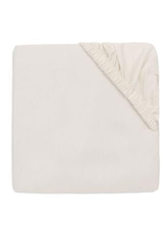 Jollein Jersey prześcieradło 70/75x140/150 cm beżowe