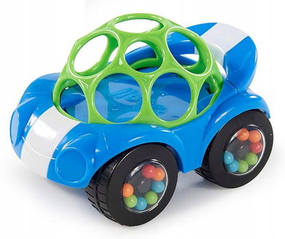BRIGHT STARTS Oball Rattle & Roll Fahrzeug mit Rassel