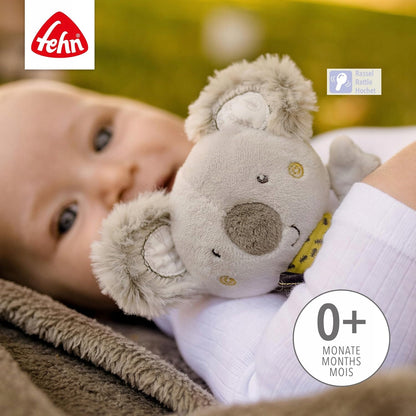 FEHN bawełniany chwytak z grzechotką KOALA 18 cm
