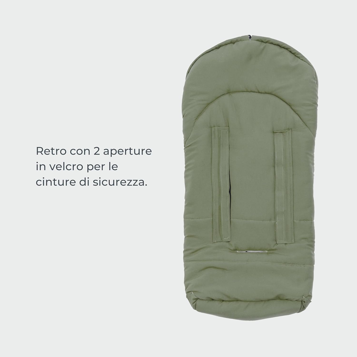 MOOVO NUVITA Universaler Kinderwagen-Fußsack 0-6 Monate 80cm