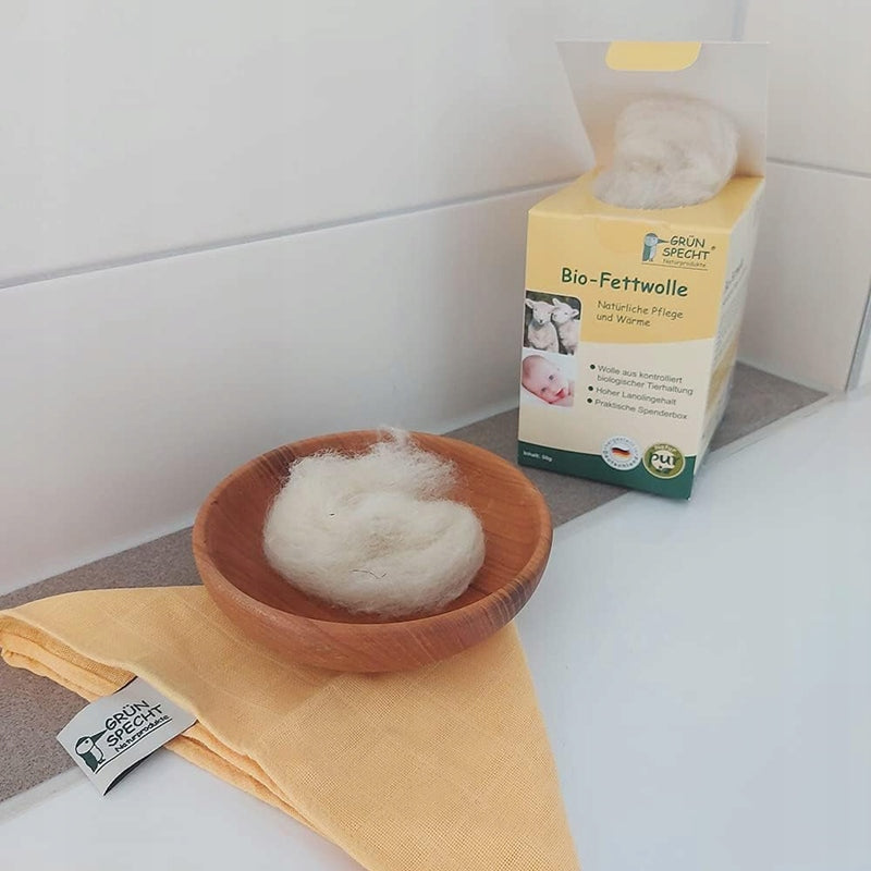 GRUNSPECHT Fettwolle 50g