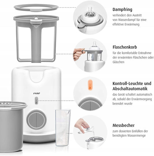 REER TURBOFOOD Flaschenwärmer 90 Sek. – Produktbild 2