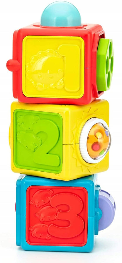 FISHER-PRICE DHW15 Interaktive Tierbausteine 6M+