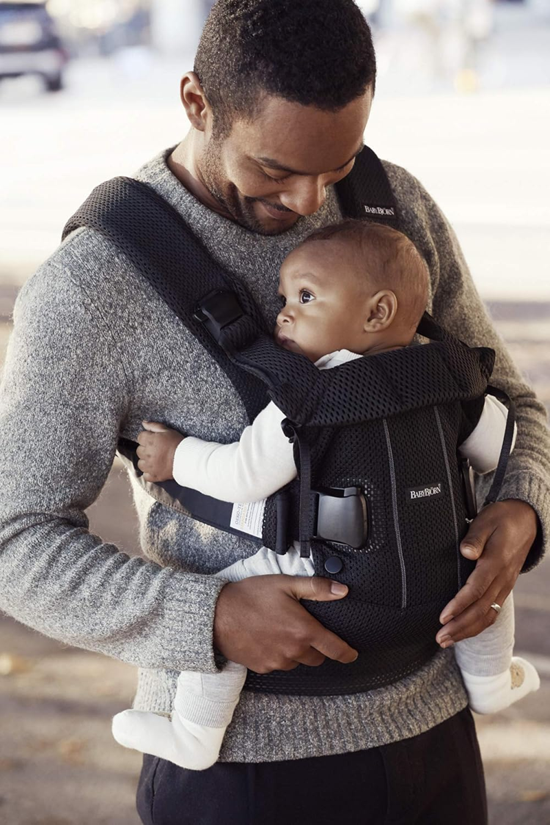 BABYBJORN ONE AIR ergonomische Babytrage 3,5-15kg