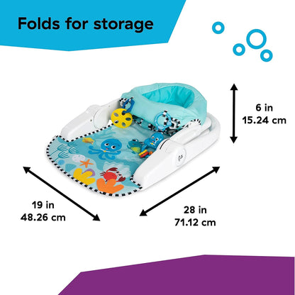 Baby Einstein Sea of Support 2-in-1-Sitz mit herausnehmbarer Ablage 4m+