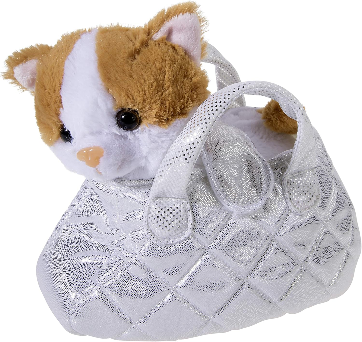 HEUNEC pluszowa przytulanka KOT W TOREBCE 17 x 18 cm