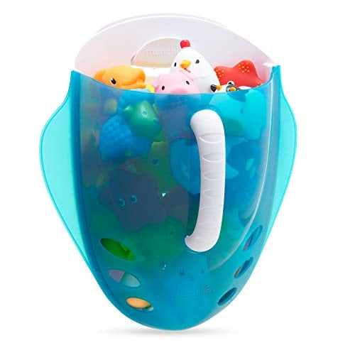 Munchkin Bath Toy Scoop Korb für Badespielzeug blau