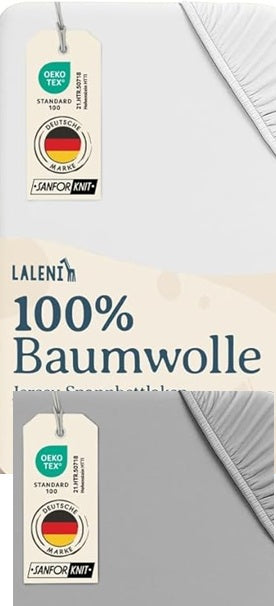 LALENI Spannbettlaken 60/120 70/140 x2St.