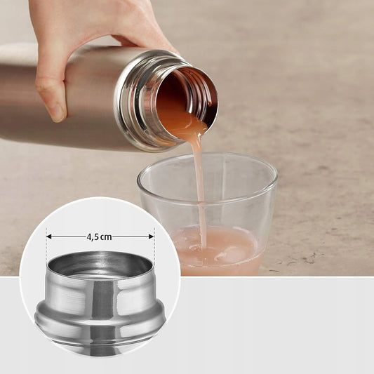 REER Pure Edelstahl-Thermoskanne 450 ml – Produktbild 2