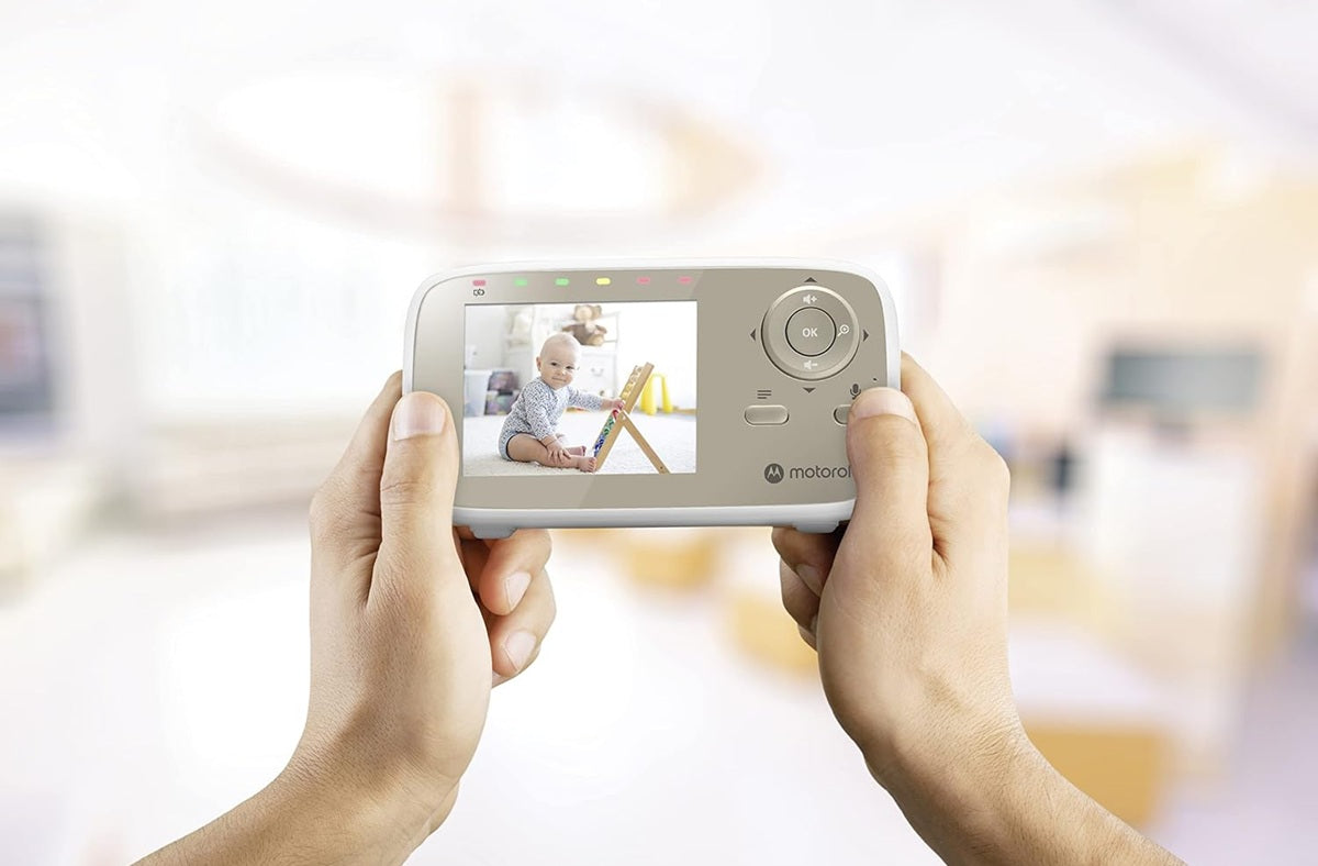 MOTOROLA MBP483 digitales Video-Babyphone 2,8" FHSS