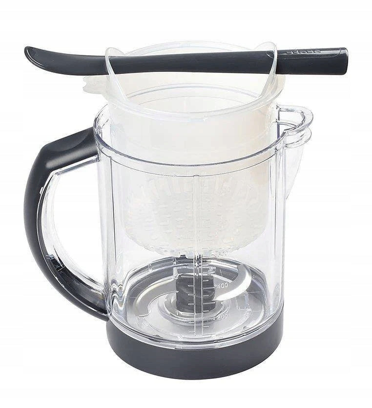 BEABA Babycook ROBOT KUCHENNY 4w1 parowar, mikser, podgrzewacz, rozmrażacz - grafitowy z dzbankiem 1100 ml
