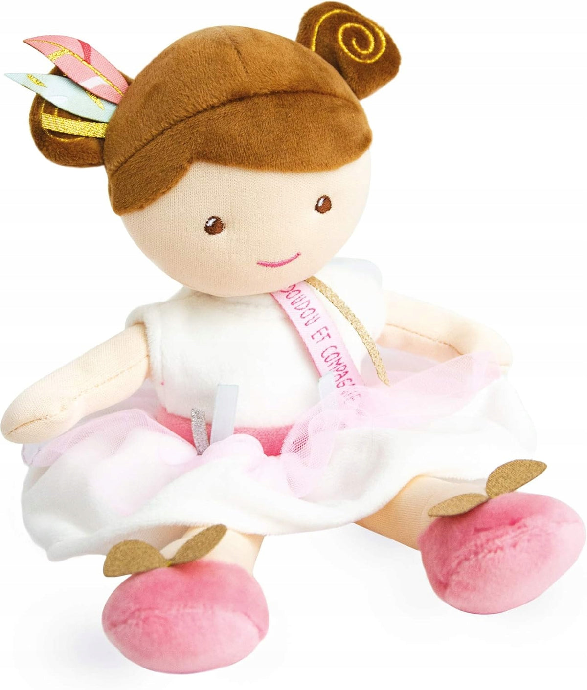 DOUDOU et COMPAGNIE Prinzessin Ombelline Plüschpuppe 27 cm