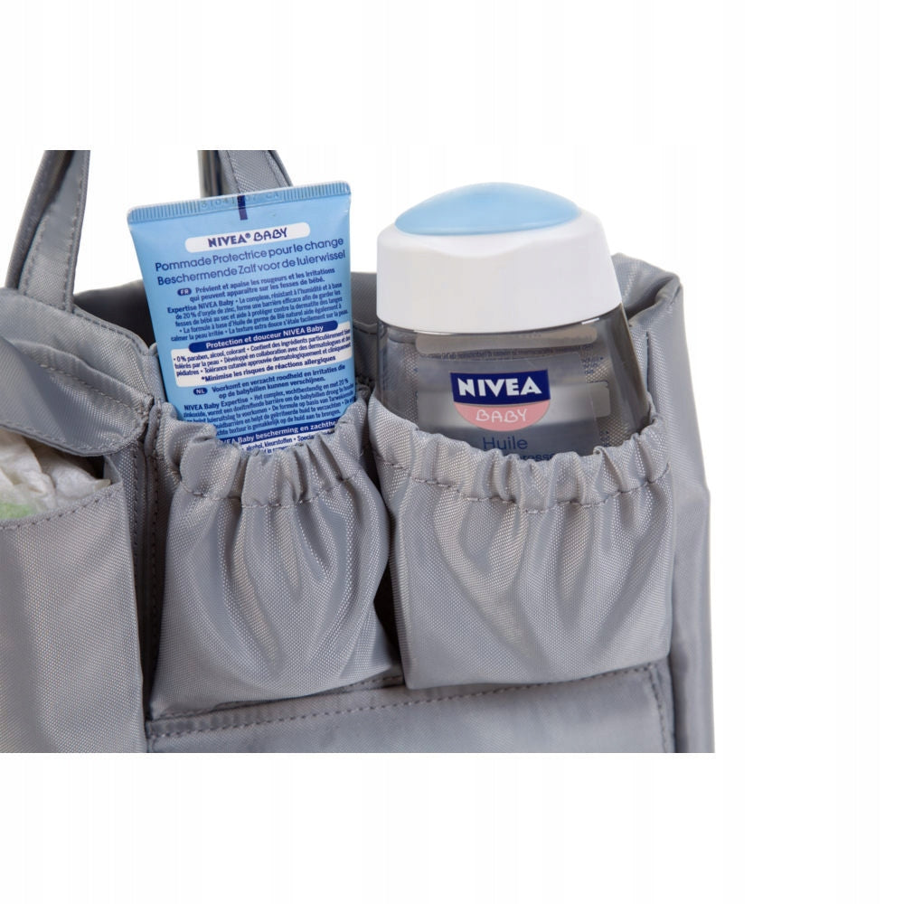 CHILDHOME organizer do torby MOMMY BAG z kieszonkami na kosmetyki dla dziecka i poręcznym uchwytem