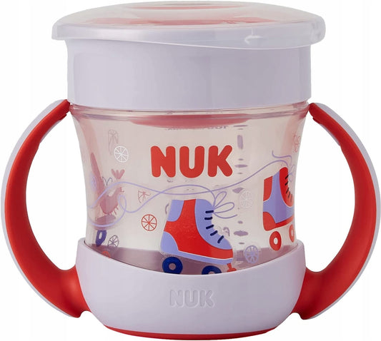 NUK Mini Magic Cup, auslaufsicherer Trinklernbecher, 160 ml, 6 m+