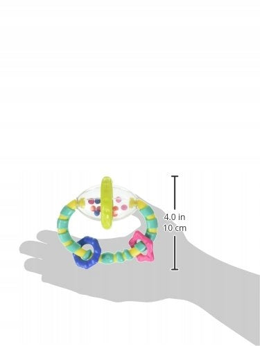 BRIGHT STARTS Grab&Spin grzechotka 3msc+