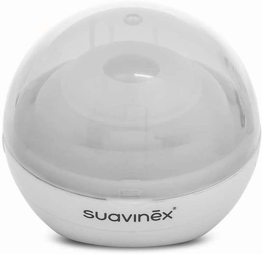 SUAVINEX Duccio STERYLIZATOR smoczków UV 9 cm, biały sterylizator UV do smoczków