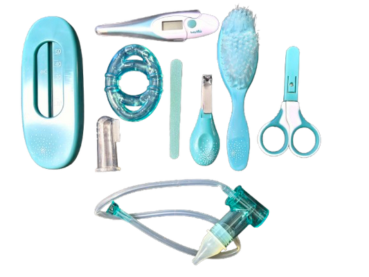 BABYMOOV Baby-Pflegeset, 9-teilig + Kosmetiktasche – Produktfoto 2