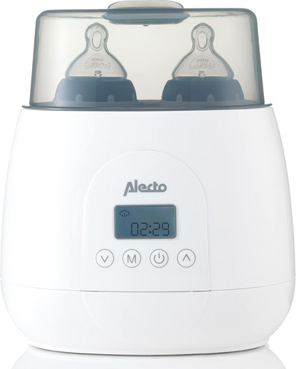 ALECTO Flaschen- und Gläschenwärmer 3-in-1, doppelt BW700TWIN