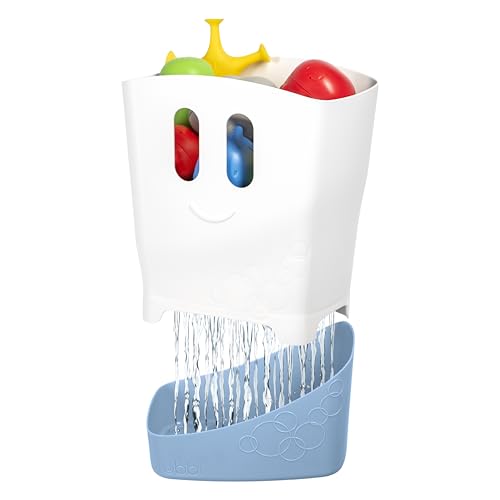 UBBI Organizer für Badespielzeug mit Abtropfschale, blau