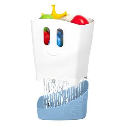 UBBI Organizer für Badespielzeug mit Abtropfschale, blau