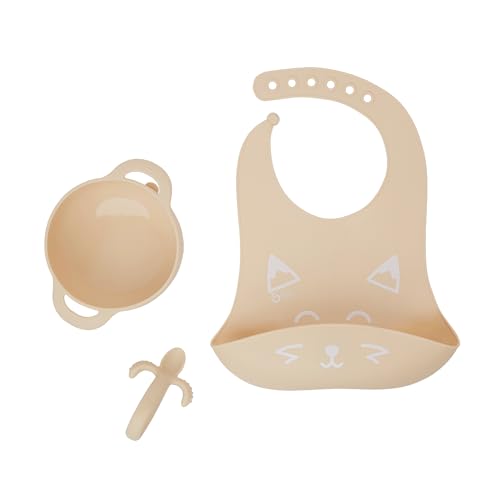 BABYMOOV FIRST'ISY Fox Essgeschirr, 3-teilig, 6-12m