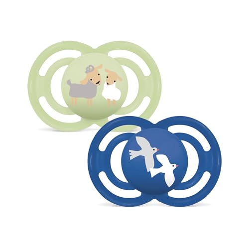 MAM Perfect Silikon-Schnuller 6–16 Monate x2