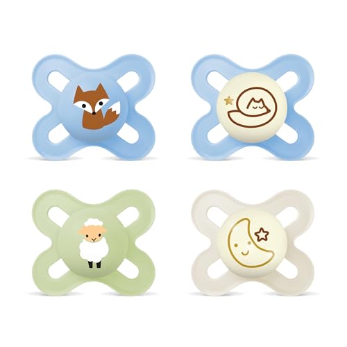MAM Original Start Schnuller Day&Night 0–2 Monate x4 LEUCHTEND