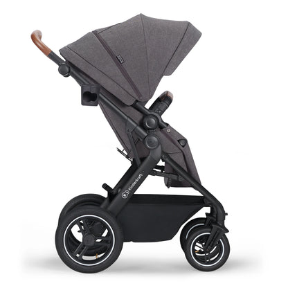 KINDERKRAFT B-TOUR 3-in-1 Multifunktionskinderwagen bis 22kg + Babyschale MINK PRO