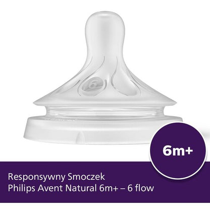 Philips Avent Natural Response Flaschensauger Durchfluss 6