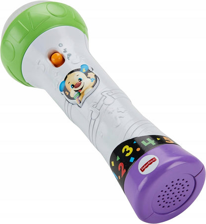 FISHER-PRICE FBP32 interaktywny mikrofon dla dzieci JĘZYK NIEMIECKI