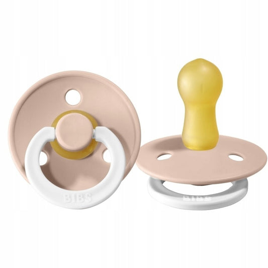 BIBS COLOUR GLOW Schnuller 2er-Pack Kautschuk 0-6 Monate
