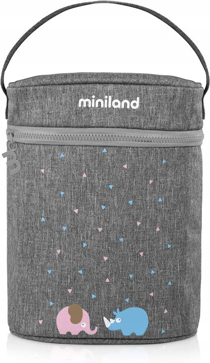 MINILAND Thermibag Double TERMOVÄSKA för flaskor 2x 500 ml