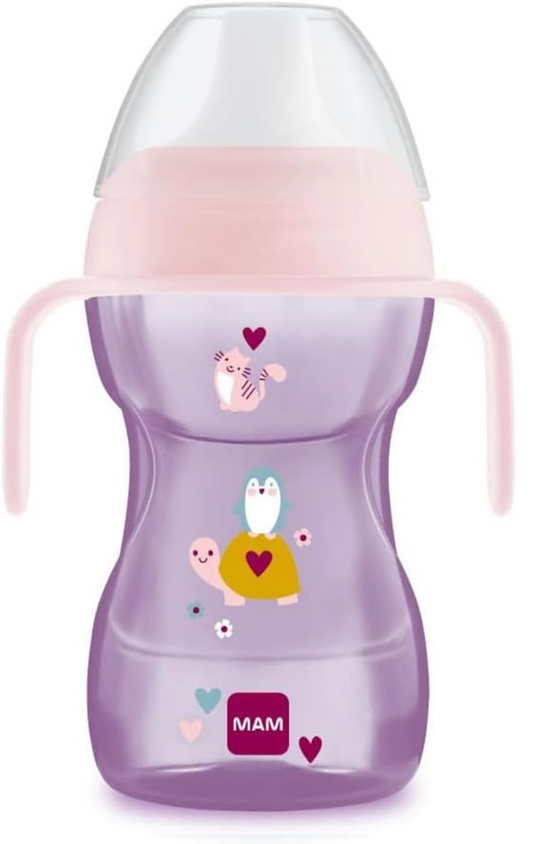 MAM Fun To Drink Cup netečúci pohár s náustkom 270 ml 8 m+