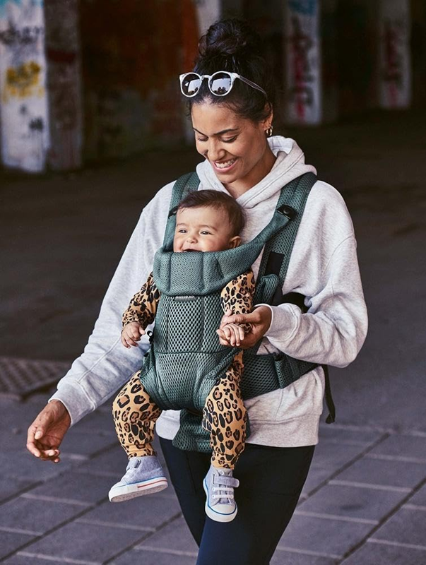 BABYBJORN Airy Mesh ergonomische Babytrage 3,5-12 kg