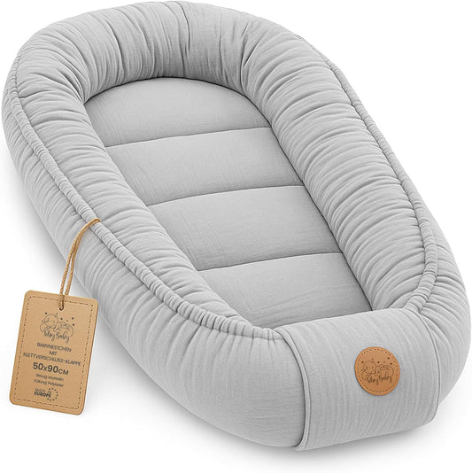 MUSSELIN-Babykokon, Babynest, 90 x 50